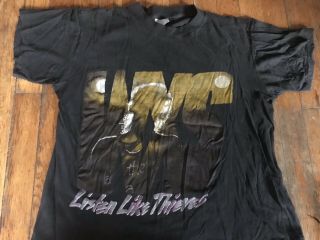 Vintage Inxs 1986 Listen Like Thieves Tour Wave Hard Rock Tee Shirt