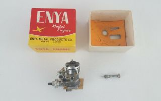 Vintage Enya 09 - Iii T.  V.  Rc Airlane Engine