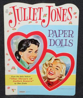 Paper Dolls 1955 1964 Juliet Jones Saalfield 1351 Uncut