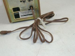 Vintage Sony SQ Decoder / Amplifier 100 SQA - 100 Tokyo Japan Wood Grain 5