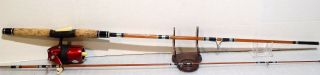 Vintage True Temper " Uni - Spin 63r Rod & Reel Combination 6’6 " Rod Usa