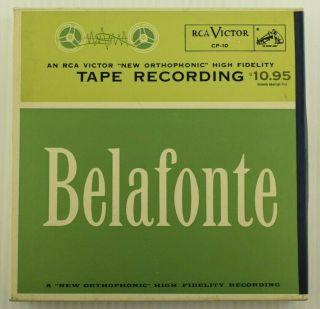 Vintage Rca Victor Belfonte Orthophonic Hifi Reel To Reel