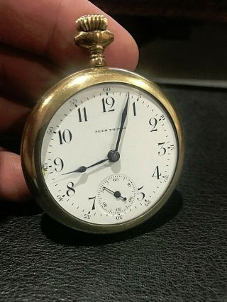Seth Thomas Pocket Watch 20 Year Gold Not