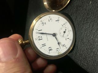 Seth Thomas Pocket Watch 20 year Gold Not 3
