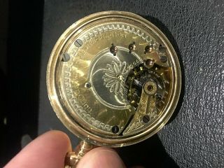 Seth Thomas Pocket Watch 20 year Gold Not 7