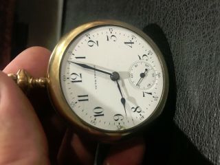 Seth Thomas Pocket Watch 20 year Gold Not 8