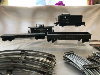 Vintage Lionel Tracks And Army Trains