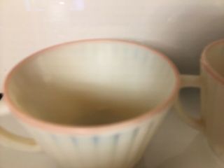 Vintage MacBeth Evans petalware 2 Coffee Cups 4