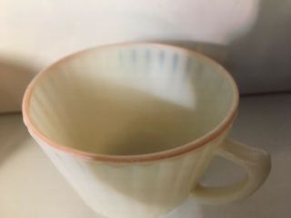 Vintage MacBeth Evans petalware 2 Coffee Cups 5