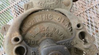 Antique 1903A Black Hawk Corn Sheller A H Patch USA Vintage Farm Crop Cast Iron 5