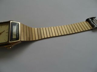 Rare Vintage Casio Alarm Chronograph Analog - Digital AQ - 450G Men ' s Watch. 7