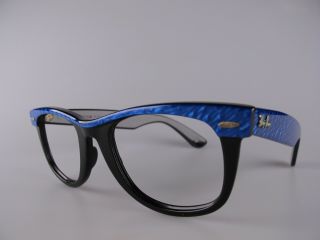 Vintage B&l Ray Ban Wayfarer Eyeglasses Limited Edition Made In Usa