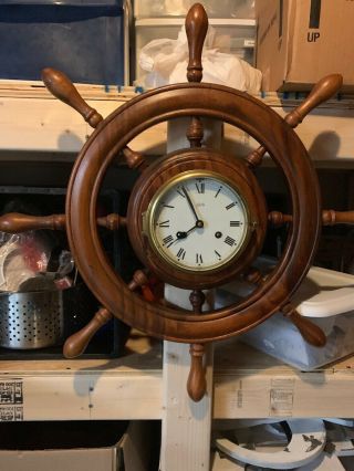 Vintage Schatz Royal Mariner Ships Clock