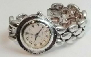 6.  5: Vintage Ecclissi Ladies Solid Sterling Silver Watch 31680