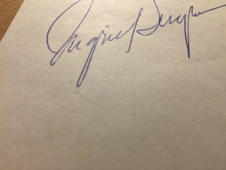 Ingrid Bergman Rare Vintage Autograph Casablanca Notorious 4