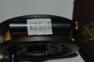 Sage Model 106M Fly Reel w.  line Made in England with WF5F line 5