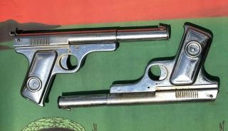(2 Guns) Vintage Daisy Bb Pistol Gun Model 118 Targeteer & 118 Target Special