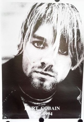 Nirvana - Kurt Cobain Giant Vintage Poster.  Int.