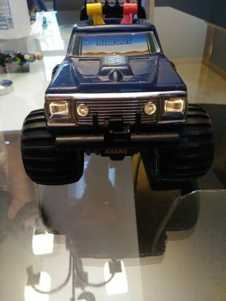 RARE Vintage 1983 Playskool Bigfoot 4x4 Ford Monster Truck Powered 7