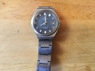 Vintage Tissot Seastar Stainless Steel Swiss Made Date Automatic Mens Watch