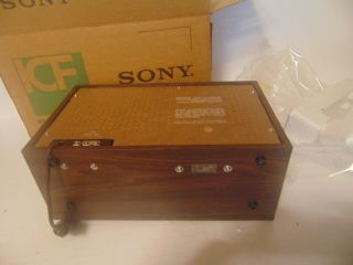 Vintage SONY ICF - 9550W High Fidelity Sound AM/FM Table Radio NOS 7
