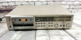 Dual C 822 Vintage Audiophile Auto Reverse Cassette Deck Vu Meters Hifi Mic In