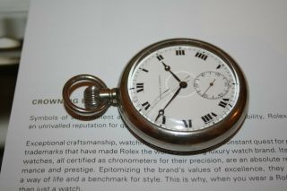 PERFUT PATENT Pocket Watch Antique 1910 - 1920 roman numerals CYMA? 4