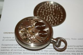 PERFUT PATENT Pocket Watch Antique 1910 - 1920 roman numerals CYMA? 7