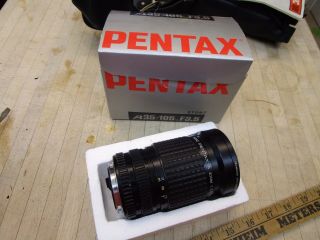 Vintage Pentax Lense Smc Pentax - A Zoom 1:3.  5 35 - 105mm - Box - Japan