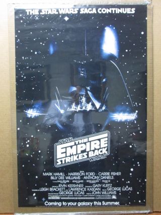Star Wars The Empire Strikes Back The Movie 1983 Vintage Poster Inv G3173