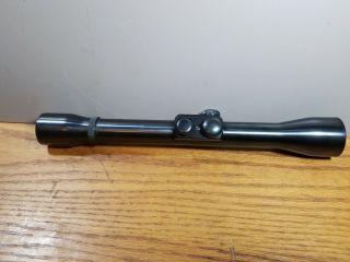 Vintage Weaver Kv 2 3/4 - 5x Rifle Scope Usa Steel Tube Fine Crosshair