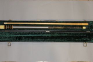 Vintage Mcdermott Pool Cue With Hard Case