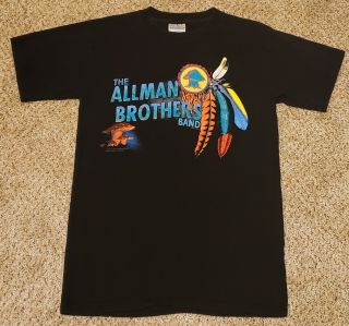 Allman Brothers Band T Shirt Vintage 90s 1992 Tour Shirt Brockum Made In Usa