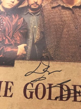 Vintage Cracker 1996 The Golden Age Tour Poster Autograph Signed By Entire Band 3
