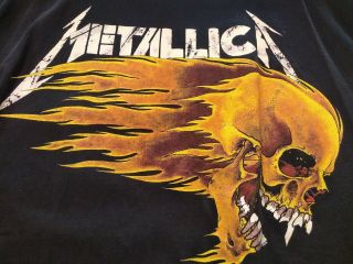 Vintage Metallica Concert T - Shirt Xl