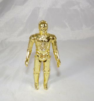Vintage Star Wars 1977 C - 3po Loose Figure C - 9.  5,  Nm/mint Tight Joints