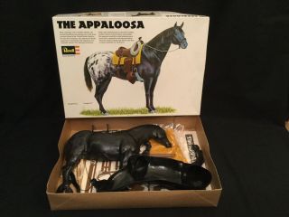 Vintage " The Appaloosa " Horse Model Kit Revell (h - 960) 1971 Issue