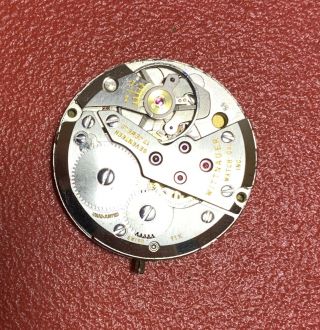 Vintage WITTNAUER (Longines) mechanical hand winding Swiss watch,  17J,  Diamond Dial 8