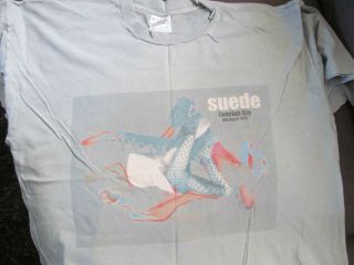 Suede Fanclub Show 06 April 1997 Xl Shirt (vintage)