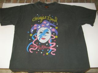 Vintage Grateful Dead Mardi Gras Oakland Coliseum Brockum Concert Shirt Xl Usa