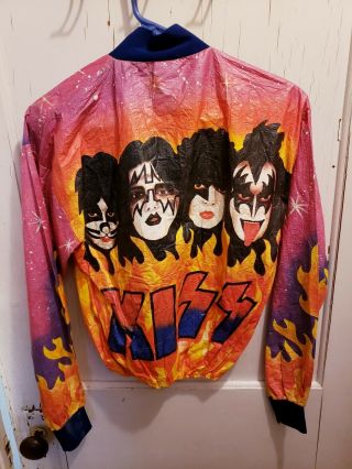 Kiss 1978 Vintage Tyvek Jacket Alive Ii,  Double Platinum,  Kiss Solo Album Era