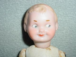 Antique RA 54 Googly Eyed Bisque Head Doll 4