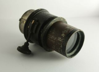 Antique Emil Busch Rathenow F - 50cm Large Lens Projection Rare Vintage Petzval