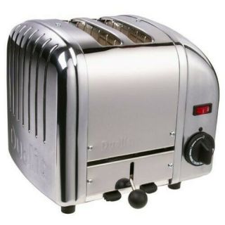Dualit 20293 2 - Slice Toaster - - - - Vintage - - Chrome / Silver