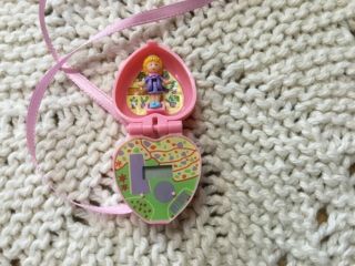 Rare Vintage 1993 Bluebird Polly Pocket Pink Watch W/ Doll No Band
