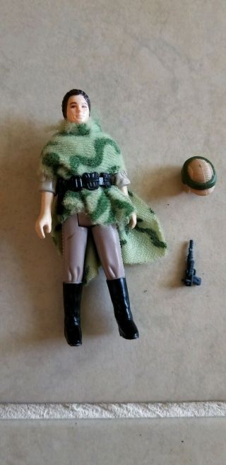 Vintage Star Wars Princess Leia Endor Poncho Return Of The Jedi Rotj Complete