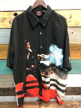 Dragonfly Scareface Shirt Very Rare Vintage Tony Montana Size 3xlarge
