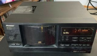Vintage Pioneer Pd - F908 101 Disc Cd Player/changer - Very,  Remote