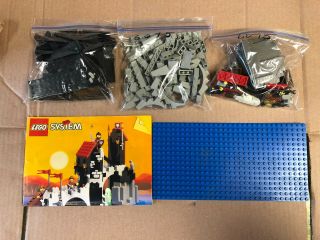 Vintage Lego 6075 Wolfpack Tower Castle 1992 W/ Instructions & Minifigs Ghost