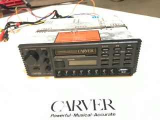 Carver Head Unit Tape Deck Vintage Classic Car Stereo Audio Kenwood Alpine Tx